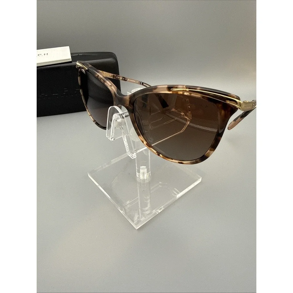 RALPH LAUREN RA5203 1463 BROWN TORTOISE/GOLD AUTHENTIC SUNGLASSES 54-16 & CASE